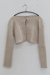 BASERANGE Macau wool cardigan KMAC-MW-WI23